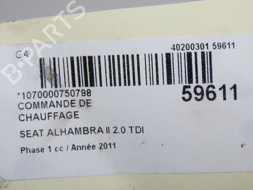 Comando chauffage Comando chauffage 37596704 37596704