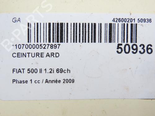 Used Rear right belt tensioner FIAT 500 (312_) 1.2 (312AXA1A) (69 hp) 30164325