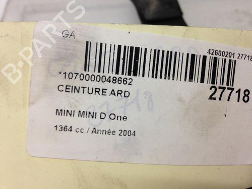 Used Rear right seatbelt Rear right seatbelt 36494596 36494596