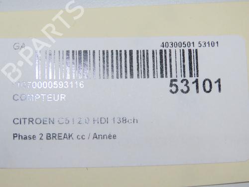 Used Instrument cluster CITROËN C5 II Break (RE_) 2.0 HDi (RERHRH) (136 hp) 32740688