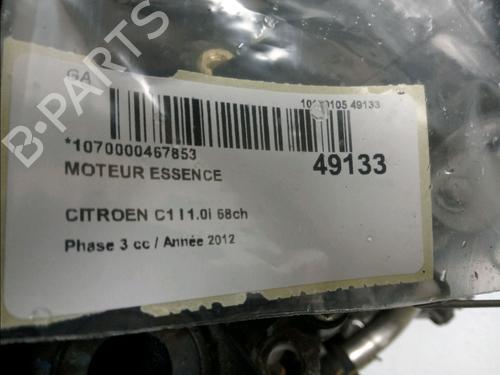 Engine CITROËN C1 (PM_, PN_) 1.0 | BP16781201M1 