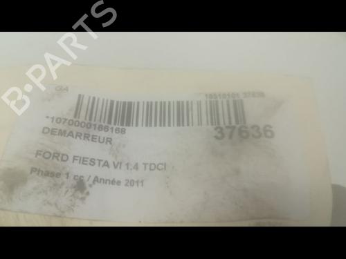 Used Starter FORD FIESTA VI (CB1, CCN) 1.4 TDCi (70 hp) 9603798