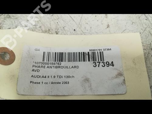 Right front fog light AUDI A4 B6 (8E2) 1.9 TDI | BP9601250C31 