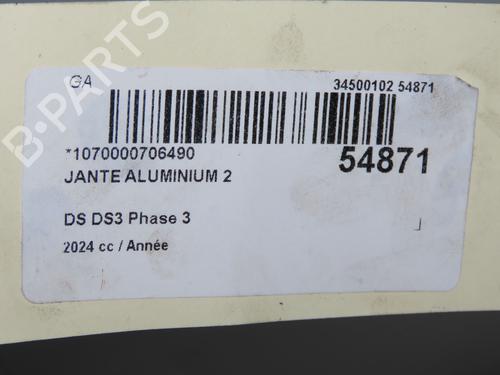 Llanta DS DS 3 / DS 3 CROSSBACK (UR_, UC_, UJ_) 1.2 PureTech 130 (URHNSS) (131 hp) 31865254