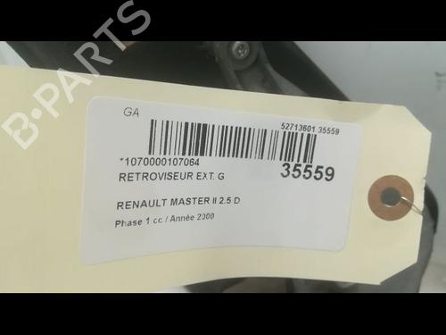 Used Left mirror RENAULT MASTER II Van (FD) 2.5 D (FD0A, FD0E, FD2E, FD3E) (80 hp) 9597632