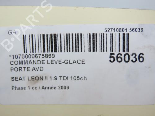 Commutateur SEAT LEON (1P1) 1.9 TDI (105 hp) 31155121