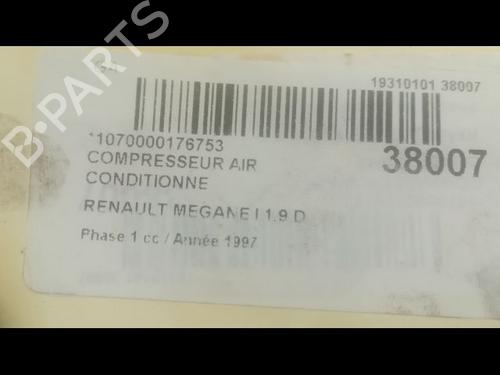 Used AC compressor AC compressor RENAULT MEGANE I (BA0/1_) 1.9 TDI (94 hp) 9602367 9602367