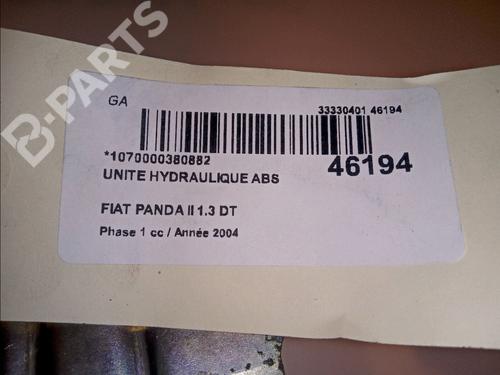 ABS pump FIAT PANDA (169_) 1.3 D Multijet (169.AXC1A) | BP11100377M43 