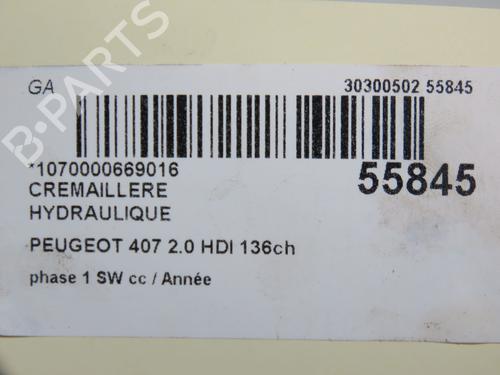 Used Steering rack PEUGEOT 407 SW (6E_, 6D_) 2.0 HDi 135 (136 hp) 30893425