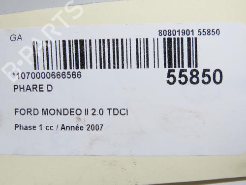 Right headlight FORD MONDEO III (B5Y) 2.0 16V TDDi / TDCi | BP36310627C29  - Image 5