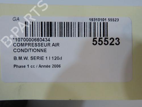 AC compressor BMW 1 (E87) 118 d | BP33728012M34 - Image 6