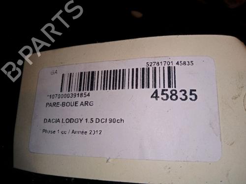 Hjulbue DACIA LODGY (JS_) 1.5 dCi (JSMC, JSAF) (107 hp) 14879293