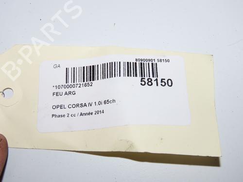 Left taillight OPEL CORSA D (S07) 1.0 (L08, L68) | BP33561900C34 - Image 5