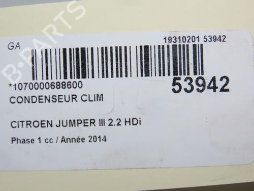 Heater matrix CITROËN JUMPER II Van 2.2 HDi 130 | BP30955795M63