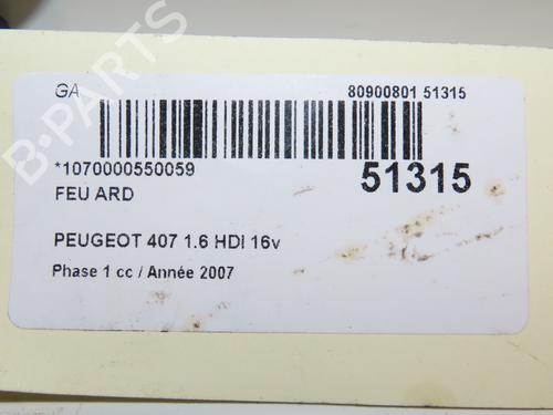 right-taillight-peugeot-407-6d_-16-hdi-110-6d9hzc-6d9hyc-6351hp-2004-2005-2006-2007-2008-2009-2010-2011-19668761 main image