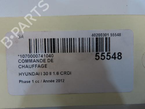 Climate control HYUNDAI i30 (GD) 1.6 CRDi | BP33770390I5 - Image 4