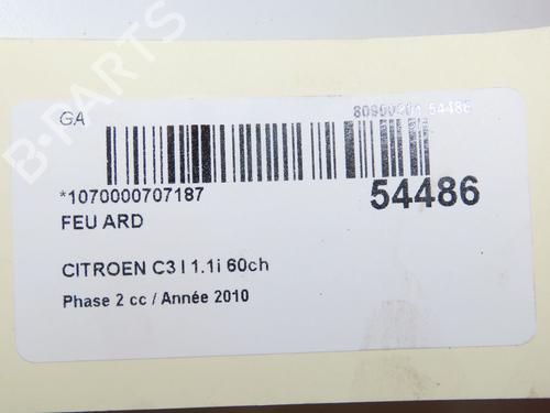 right-taillight-citroen-c3-ii-sc_-2009-33279354 main image