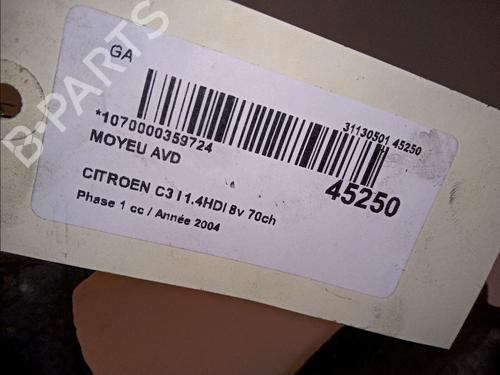 Left front steering knuckle CITROËN C3 I (FC_, FN_) 1.4 HDi | BP14875775M25 