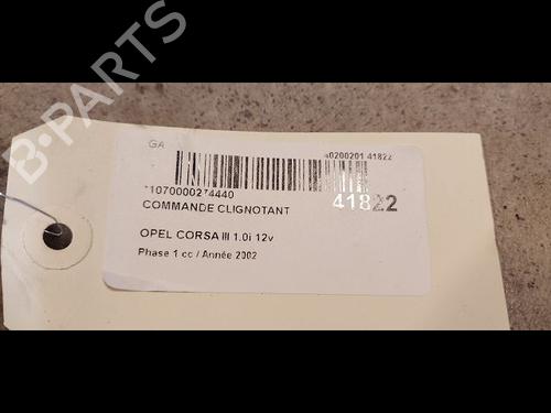 Used Steering column stalk OPEL CORSA C (X01) 1.0 (F08, F68) (58 hp) 9613416