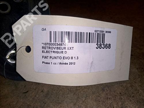 Right mirror FIAT GRANDE PUNTO (199_) 1.3 D Multijet | BP9832181C27 