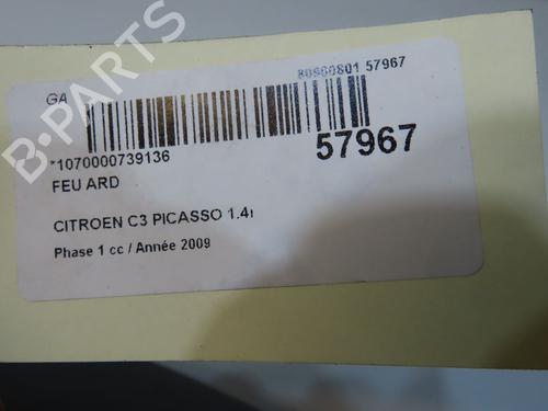 Used Right taillight Right taillight CITROËN C3 Picasso (SH_) 1.4 VTi 95 (SH8FSC, SH8FP0, SH8FP6) (95 hp) 39660532 39660532