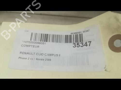 Used Instrument cluster RENAULT CLIO II (BB_, CB_) 1.5 dCi (B/CB3M) (64 hp) 23174750