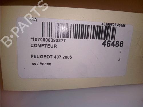 Used Instrument cluster PEUGEOT 407 (6D_) 2.0 (6DRFNB, 6DRFNE) (136 hp) 23174858