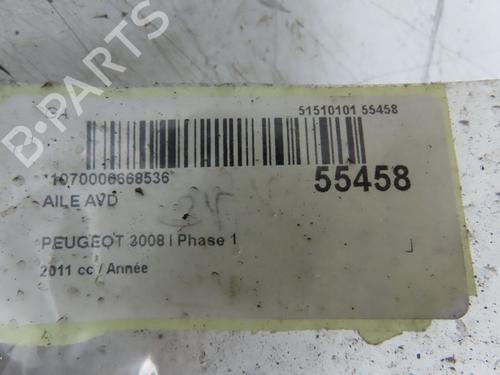 right-front-fenders-peugeot-3008-i-mpv-0u_-2009-2010-2011-2012-2013-2014-2015-2016-2017-31077329 main image