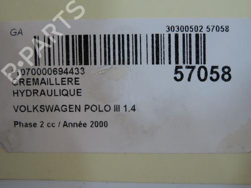 Used Steering rack VW POLO (6N2) 1.4 (60 hp) 31242476