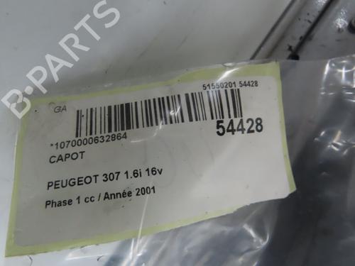 Used Hood PEUGEOT 307 (3A/C) 1.6 16V (109 hp) 32076122