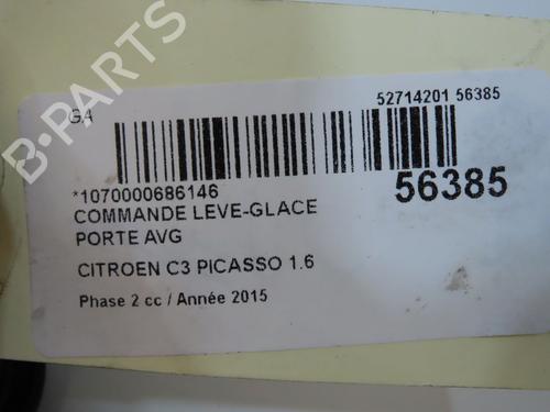 Left front window switch CITROËN C3 Picasso (SH_) 1.6 HDI 90 | BP31242564I27 