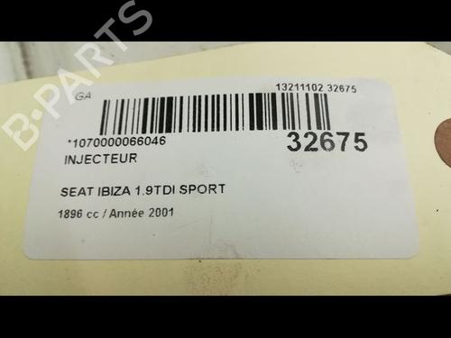 Used Injector SEAT IBIZA II (6K1) 1.9 TDI (110 hp) 9595409