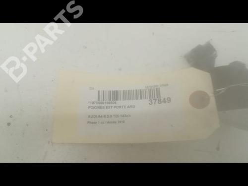 Rear left exterior door handle AUDI A4 B8 (8K2) 2.0 TDI | BP9603735C130 