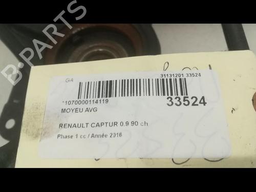 Used Right front steering knuckle RENAULT CAPTUR I (J5_, H5_) 0.9 TCe 90 (90 hp) 14875985