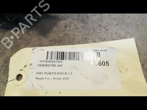 Used Mass air flow sensor FIAT PUNTO EVO (199_) 1.3 D Multijet (199AXC1A, 199BXC1A, 199AXT1A, 199BXT1A) (75 hp) 9609405