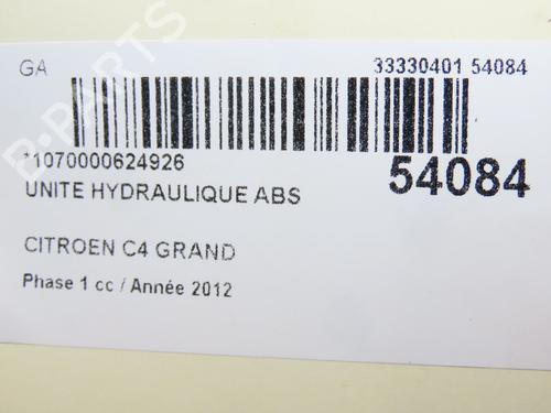 ABS pump CITROËN C4 Grand Picasso I (UA_) 1.6 HDi 110 | BP28967644M43 