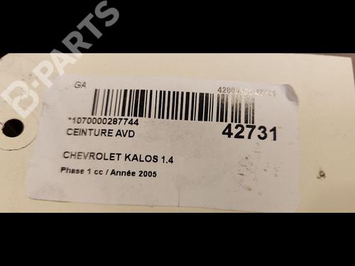 Front right belt tensioner CHEVROLET AVEO / KALOS Hatchback (T200) 1.4 | BP9615129C88 