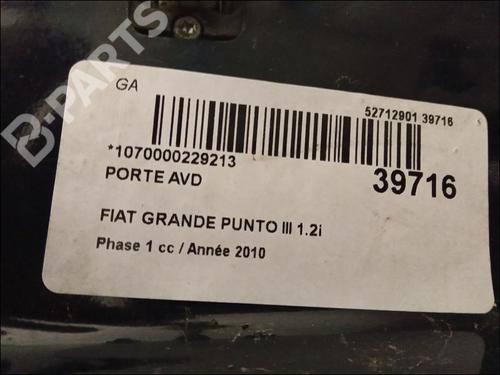Right front door FIAT GRANDE PUNTO (199_) 1.2 | BP9607553C3 