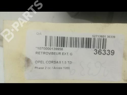 Left mirror OPEL CORSA B (S93) 1.5 TD (F08, F68, M68) | BP9599790C26 