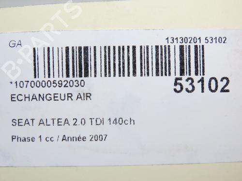 Intercooler SEAT ALTEA (5P1) 2.0 TDI 16V | BP28966848M30 - Image 5