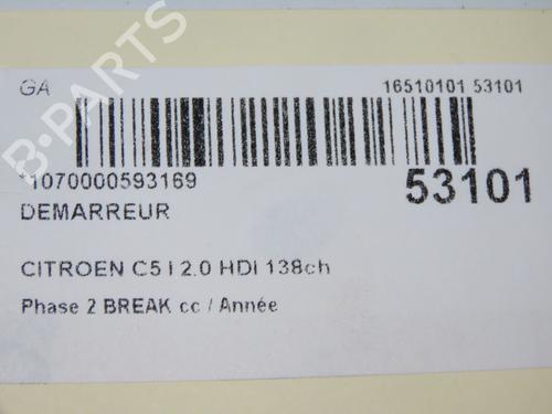 Starter CITROËN C5 II Break (RE_) 2.0 HDi (RERHRH) | BP32740659M8 - Image 2