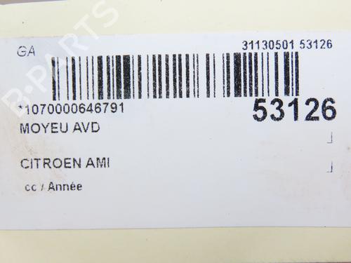 Left front steering knuckle CITROËN AMI (9A_) Electric (9AZ2CA) | BP36493912M25  - Image 5