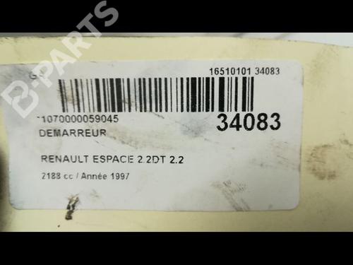Starter RENAULT ESPACE III (JE0_) 2.2 12V TD (JE0E, JE0H, JE0P) | BP9594828M8 