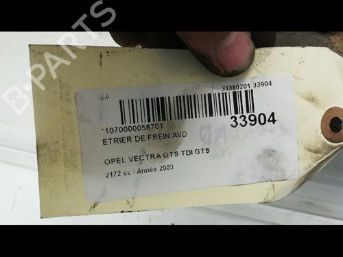 Right front brake caliper OPEL VECTRA C GTS (Z02) 2.2 DTI 16V (F68) | BP14877205M104 