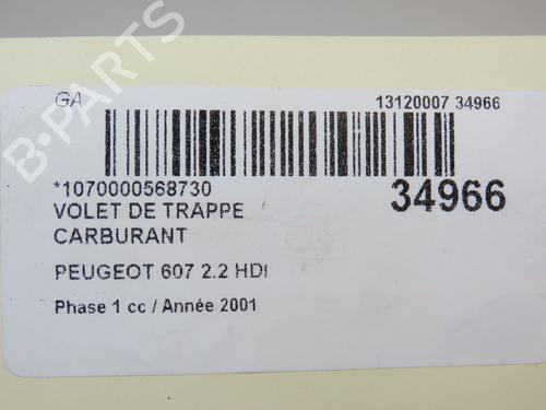 Fuel flap PEUGEOT 607 (9D, 9U) 2.2 HDi | BP26404297C131 
