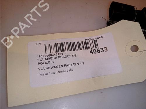 Licence plate light VW PASSAT B6 (3C2) 1.9 TDI | BP14880743I40 