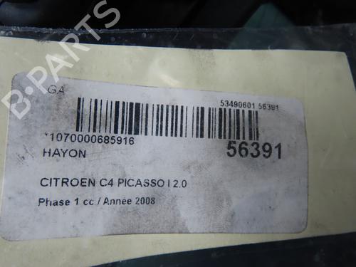 Used Tailgate CITROËN C4 Picasso I MPV (UD_) 2.0 HDi 138 (136 hp) 31843342