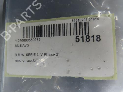 Left front fenders BMW 3 (E46) 320 i | BP22524638C41 