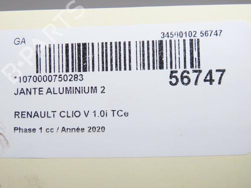 Fælk RENAULT CLIO V (B7_) 1.0 LPG (B7MT) | BP36395823C45 - Image 9