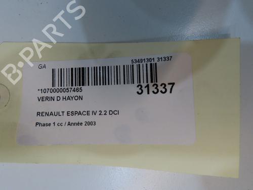 Amortecedor da mala Amortecedor da mala RENAULT ESPACE IV (JK0/1_) 2.2 dCi (JK0H) (150 hp) 33836496 33836496